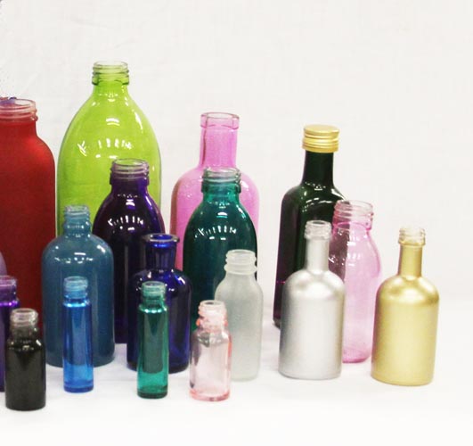 Clear Bottles in Glass for Food use in small and large quantities most